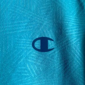 Blue champions womens medium shirt